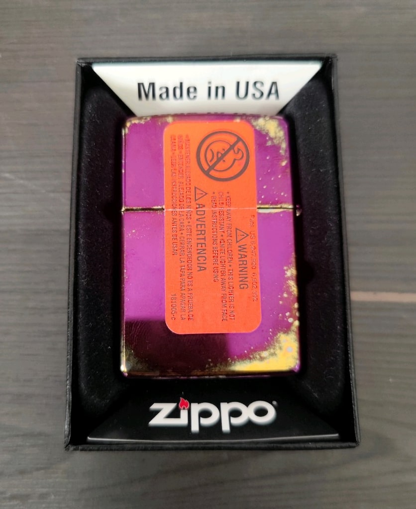 Zippo Mor Tasarım Çakmak - 2