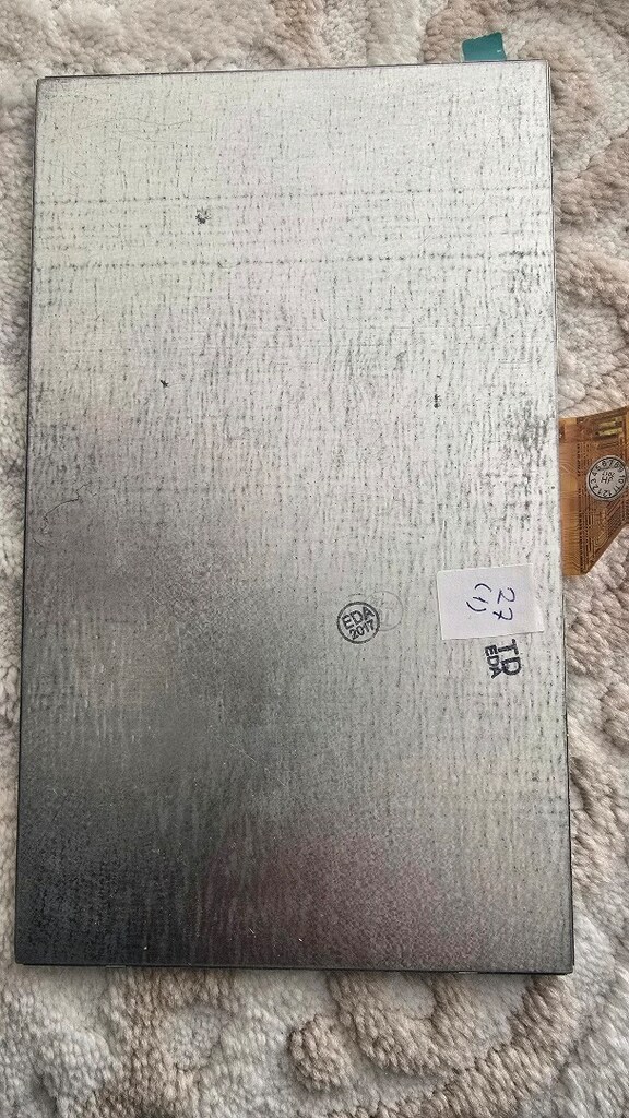 GB070ABA7 FPCA1XH kodlu tablet teyp multimedya üretim bandı ekranları - 4