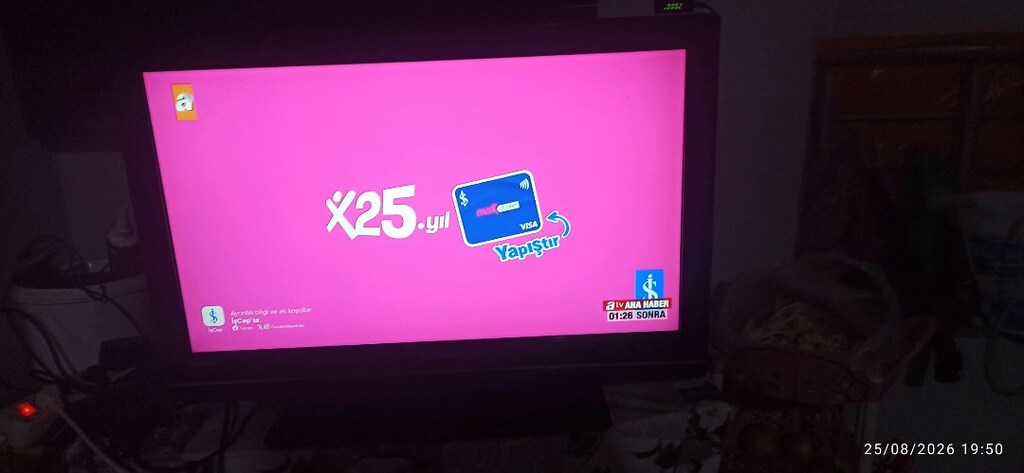 sunny 32inc LCD TV yanında HD uydu verilecektir - 3