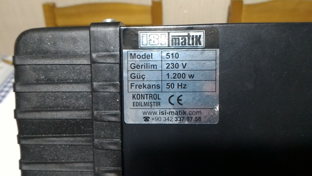 CVS 1500W ve ISIMATİK 1200W Quartz Çubuklu Elektrikli Isıtıcı (2 Adet) - 9