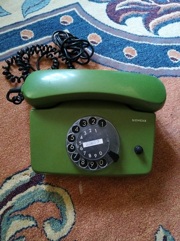 eski, çevirmeli telefon - 2