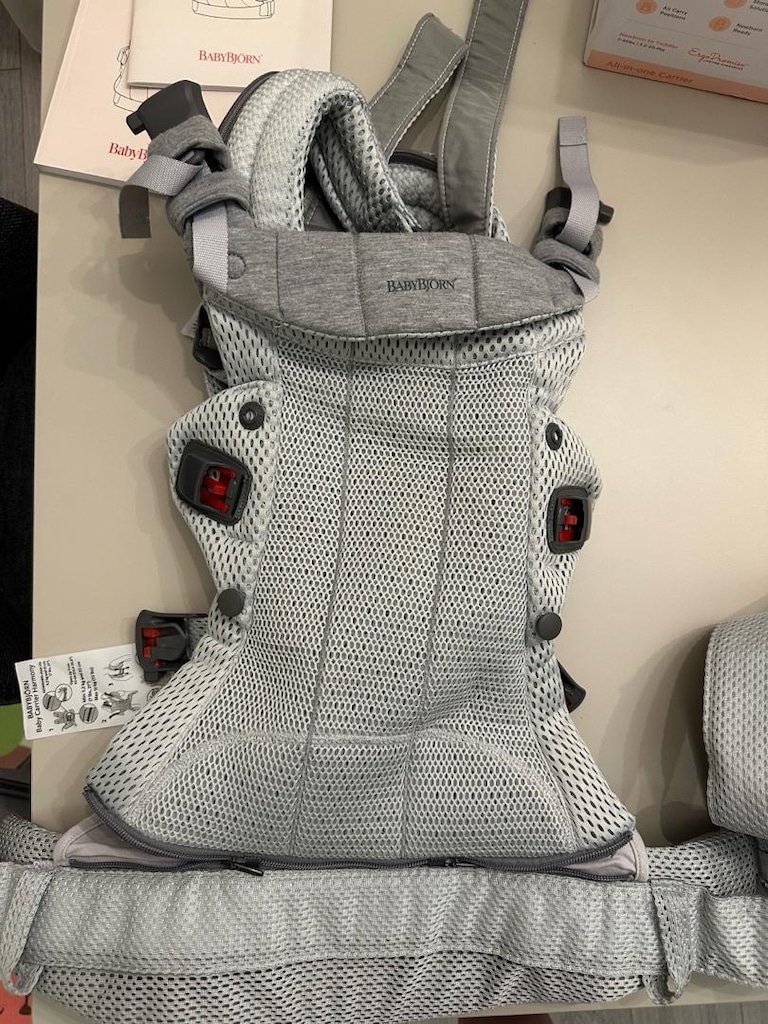 Babybjörn Harmony 3D Mesh Silver 0-15 kg Kanguru - 4