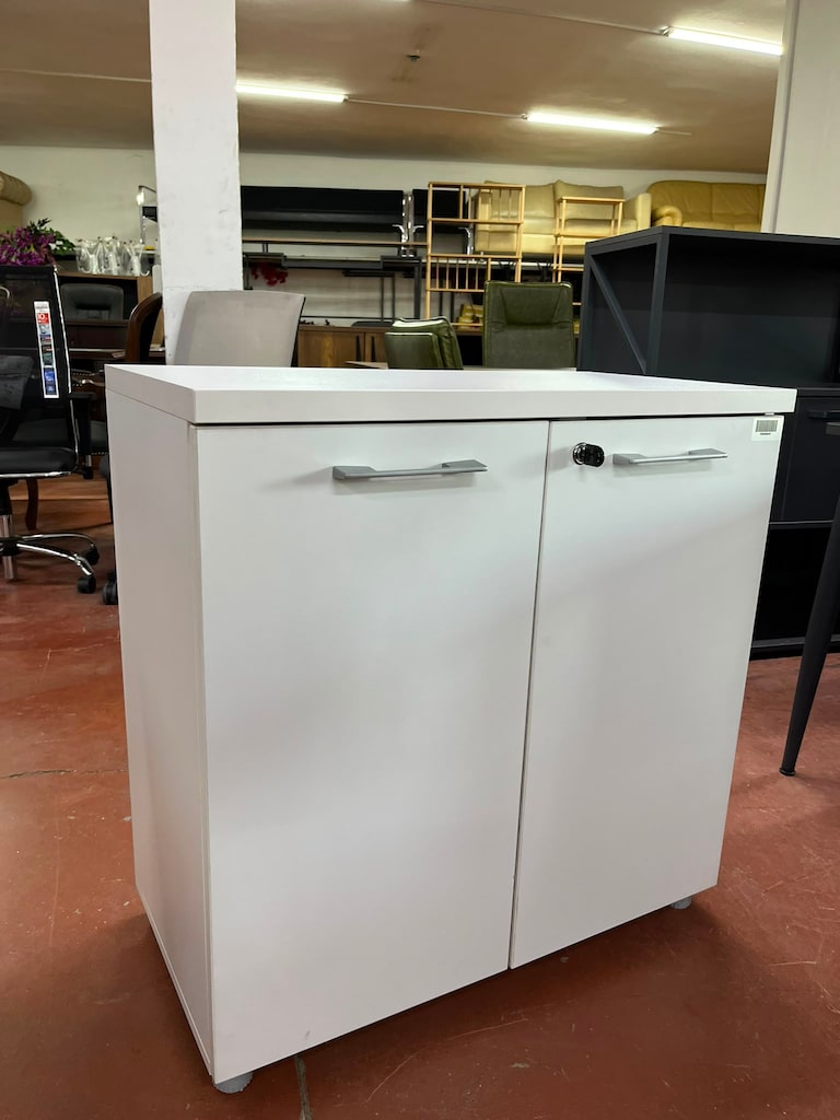 KLAS OFİS PENDİK 80x40x80 BEYAZ YARIM DOSYA DOLABI İKİNCİ EL - 2