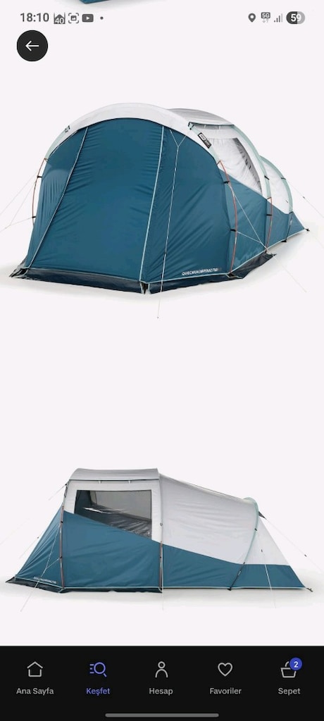 Decathlon çadır - 9