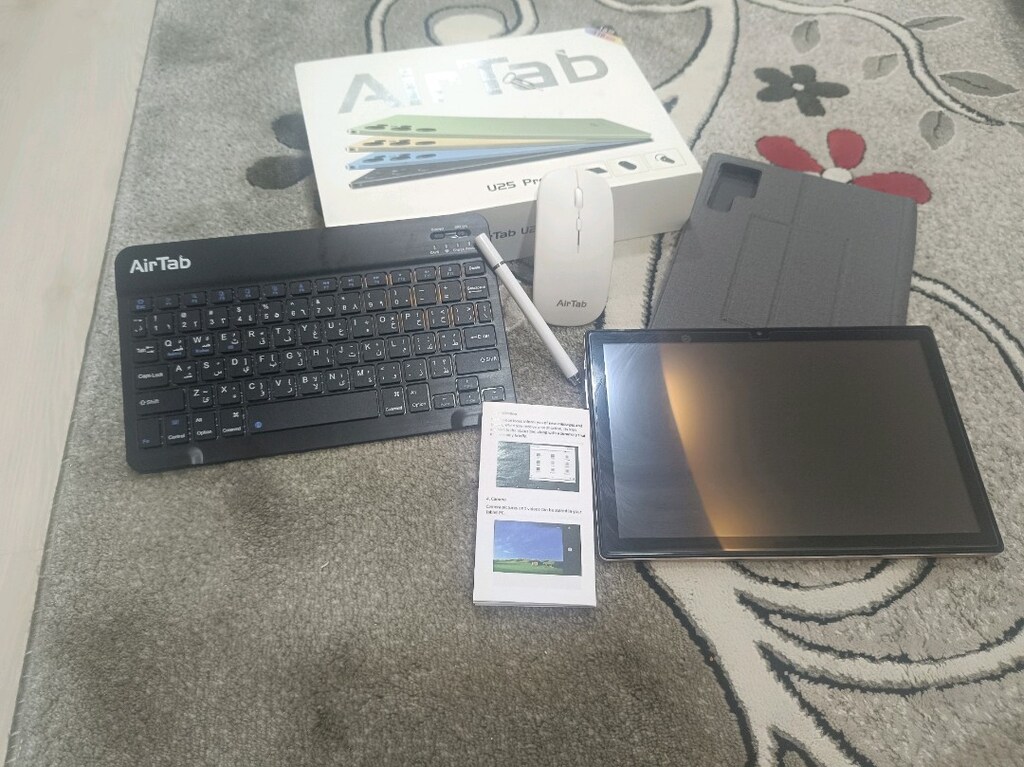 AirTab U25 Pro - Eksiksiz Klavye Mouse Kalem Seti (Çok Temiz) - 2