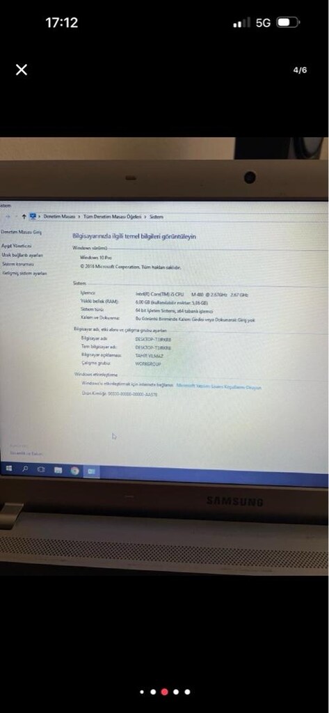 samsung rv 511 leptop - 5