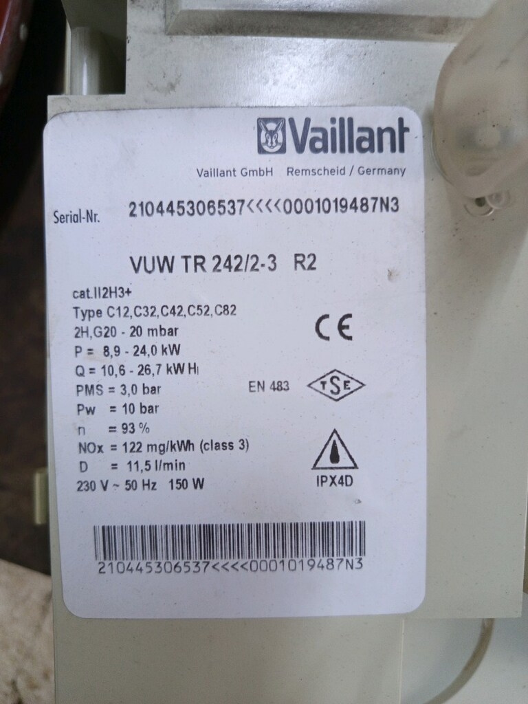 Vaillant hermatik kombi parcalari - 4