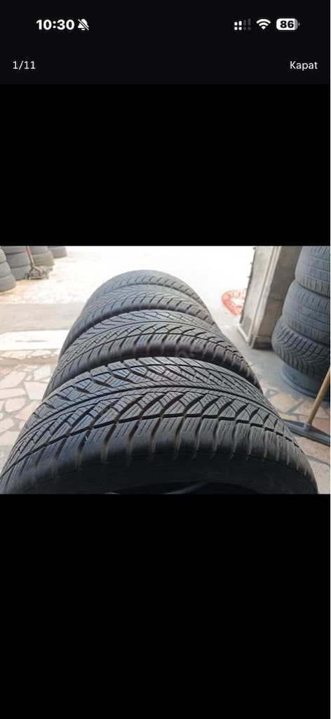 245/45/18 rft Goodyear kış - 8