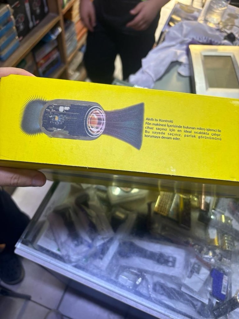 Ventus Profesyonel Saç Kurutma Makinesi 5 Başlıklı 1600W - 17