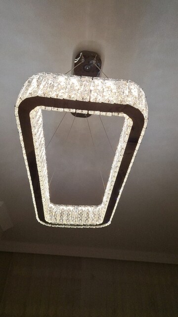 KRİSTAL TASLİ LED AVİZE