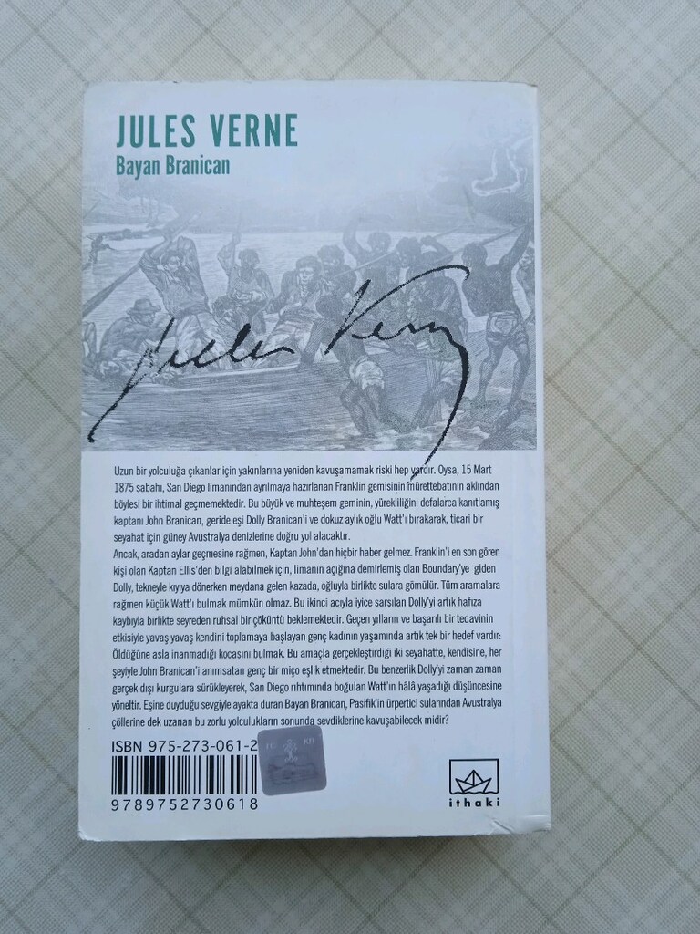 Bayan Branican Jules Verne Kitap - 2
