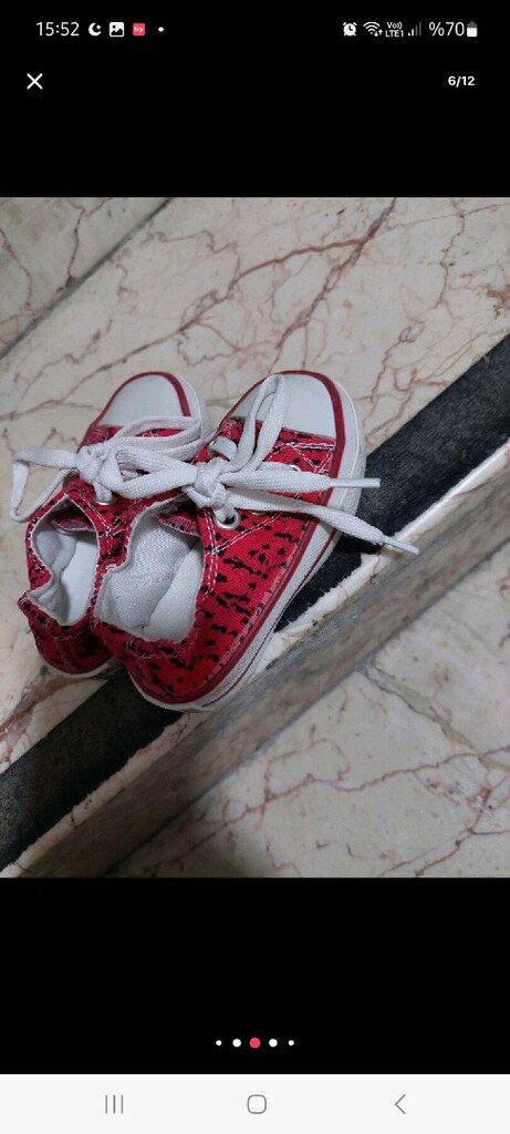 Converse çocuk ayakkabı. 20 numara. Sıfır ayarında. Us polo 29 numa - 7