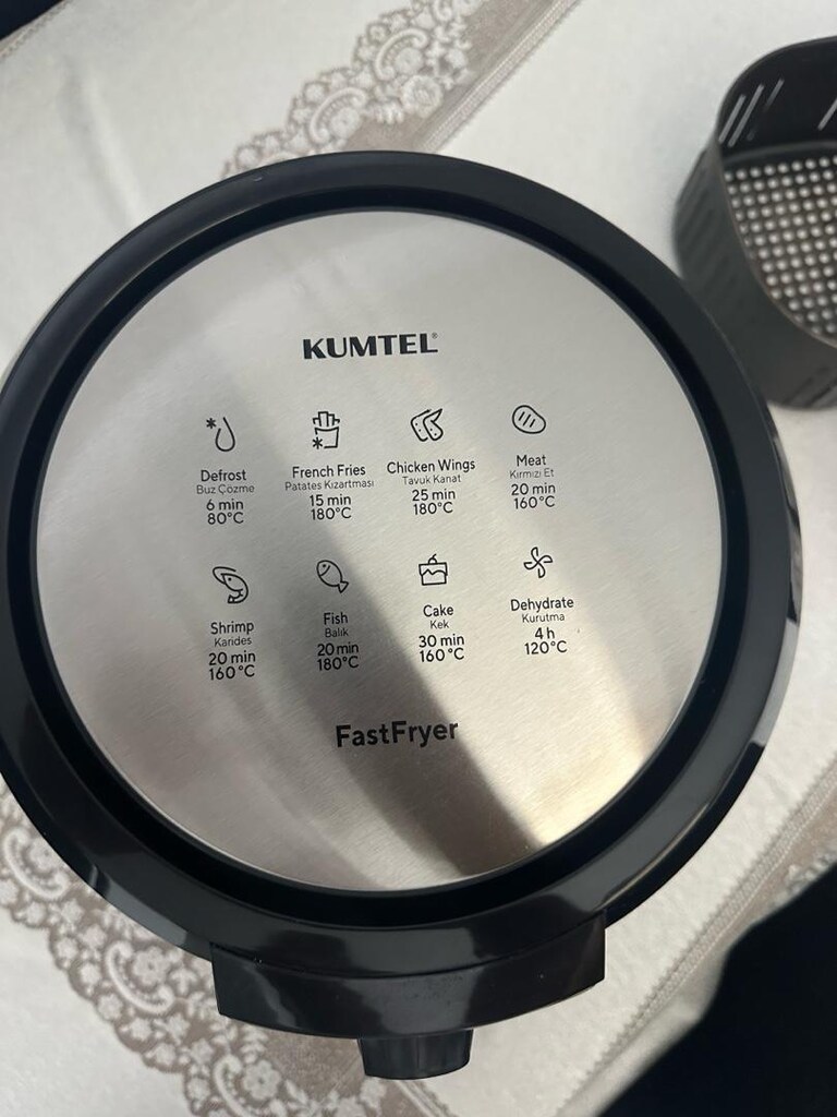 KUMTEL XXL AIRFRYER-FRITOZ - 3