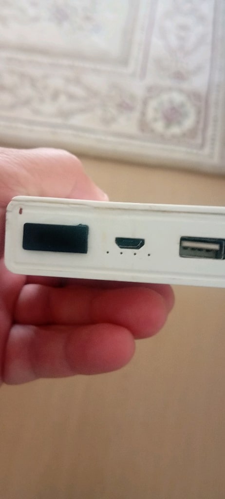 Yüksek kapasiteli Xiaomi powerbank, 20000 mAh - 7