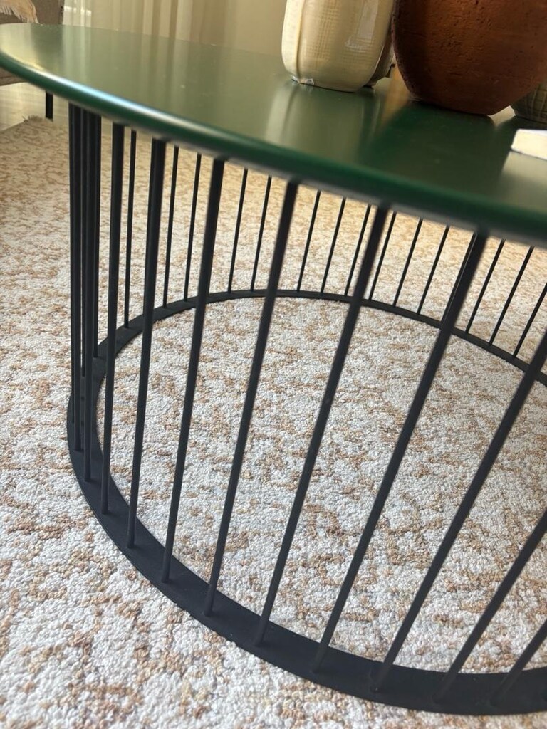 Enza Home Mesfh Mdf döküm ayaklı orta sehpa.. - 4