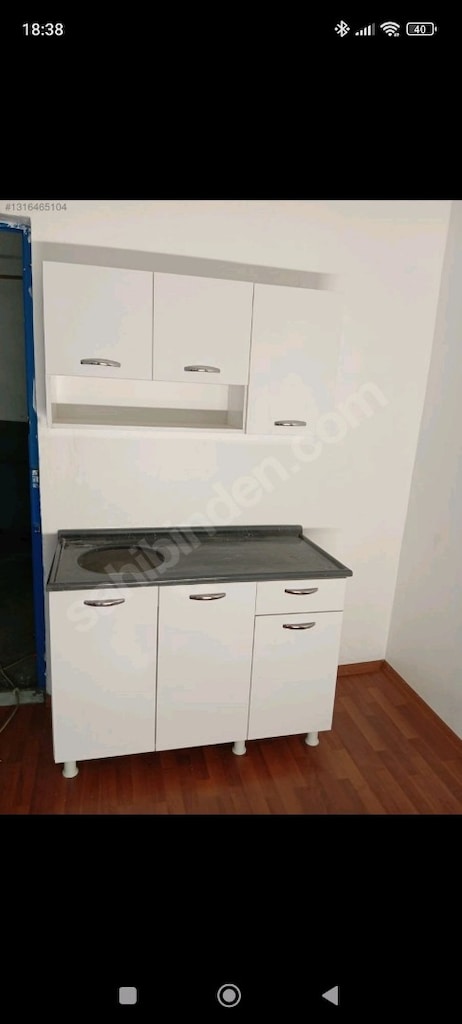 120 cm mutfak dolabı ve paslanmaz çelik evyeli tezgah - 8
