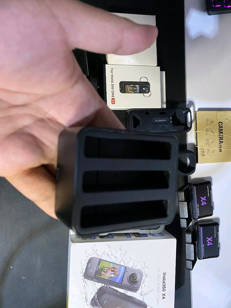 insta 360x4 ful set aksiyon kamerası - 3