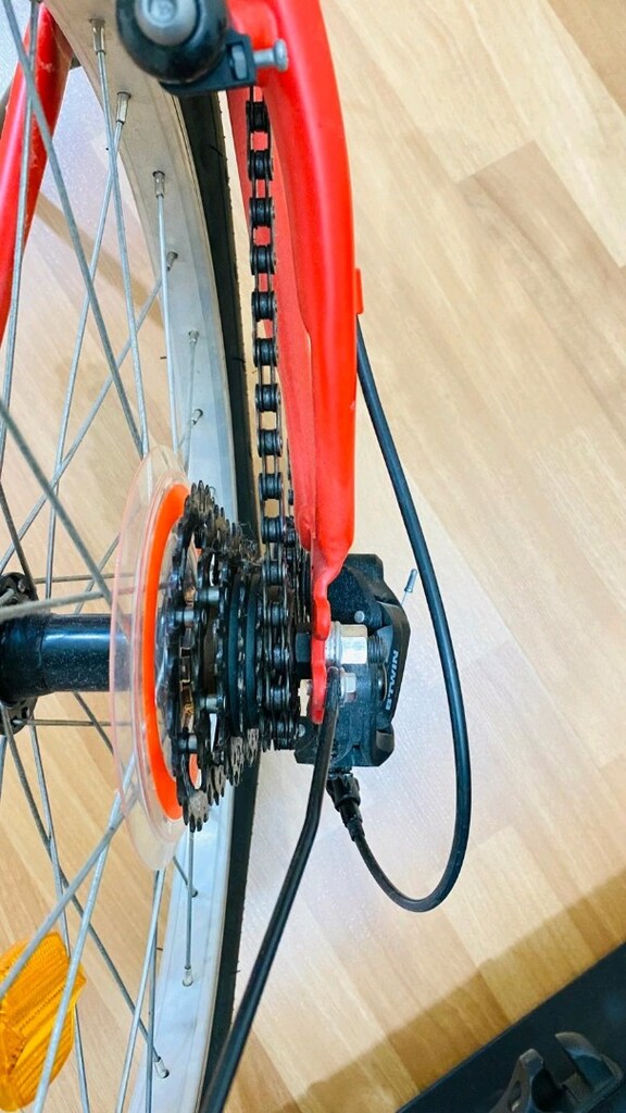 Decathlon Btwin FOLD 120 20 İNÇ KATLANİR BİSİKLET KIRMIZI - 11
