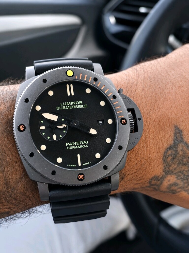PANERAI CERAMICA ERKEK KOL SAATİ - 3