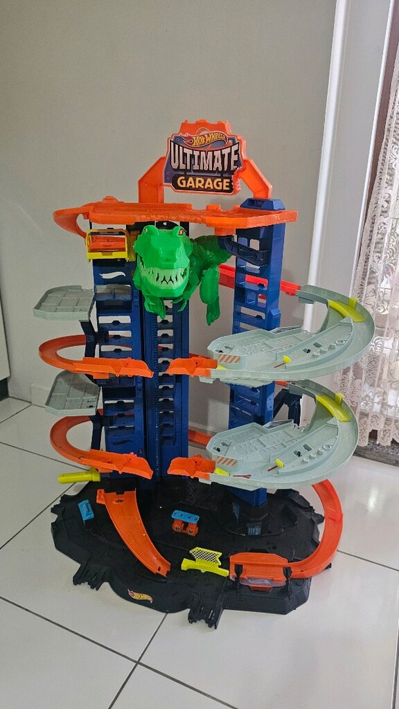 Hot wheels ultimate garage robotik t-tex - 4