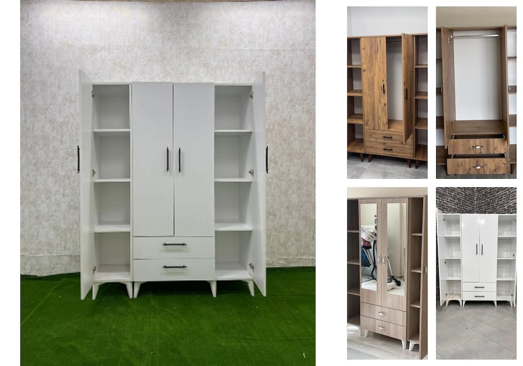 4 kapaklı elbise dolabı ksdfmdpzbm - 5
