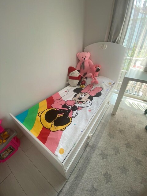Çilek mobilya büyüyen bebek karyolası (Ebeveyn karyolalı) 80x180 cm