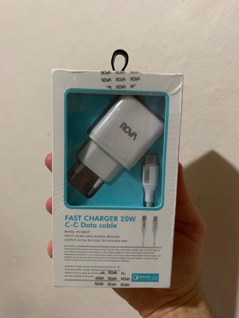 Sıfır 20W Typ-C Hızlı Şarj başlığı ve Kablosu - 2