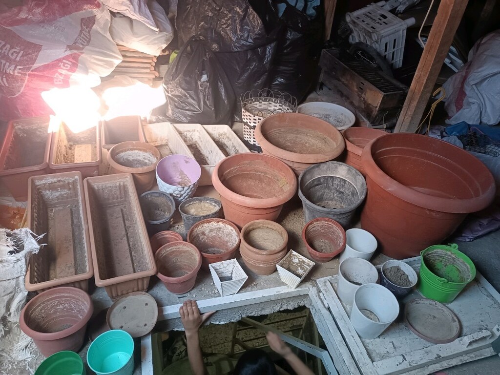 Saksı 45 adet toplu olarak satılık - 2