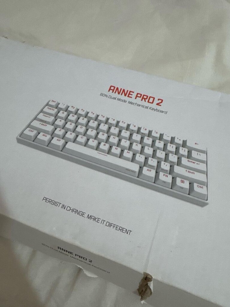 ANNE PRO 2 Beyaz Mekanik Klavye – Kutulu ve Aksesuarlı - 6