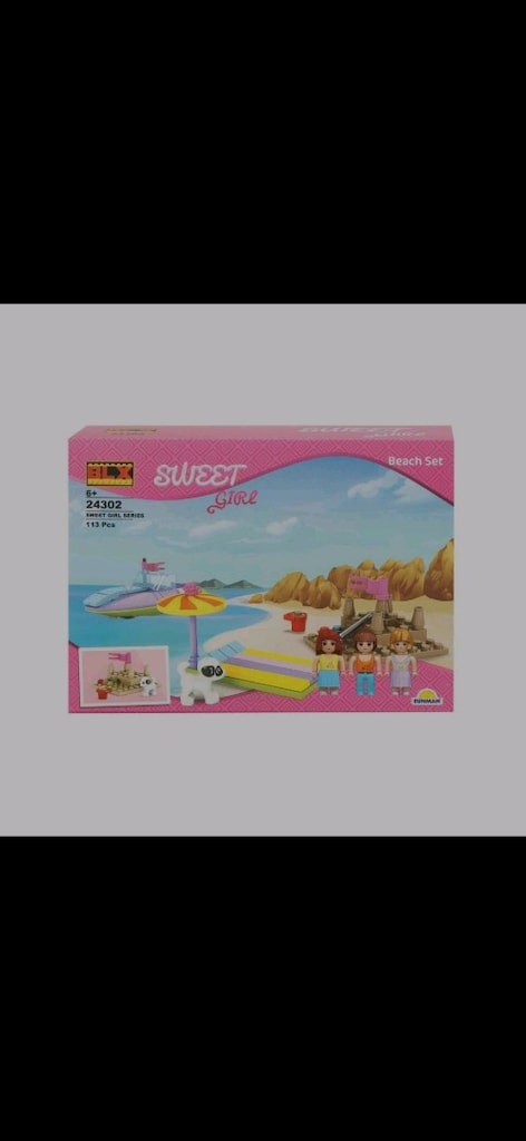 BLX LEGO 24302 SWEET GIRL PLAJ EĞLENCESİ - 3