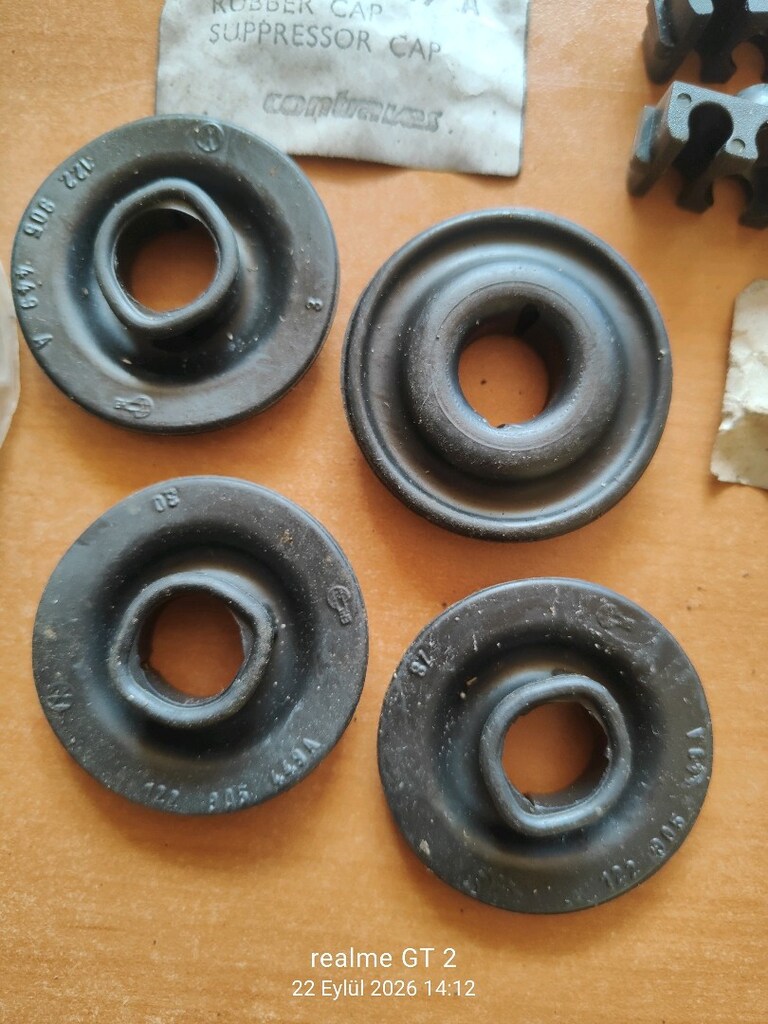Klasik VW/Vosvos Eksiksiz Orijinal Ateşleme & Kablo Seti (Sıfır - Fabr - 4