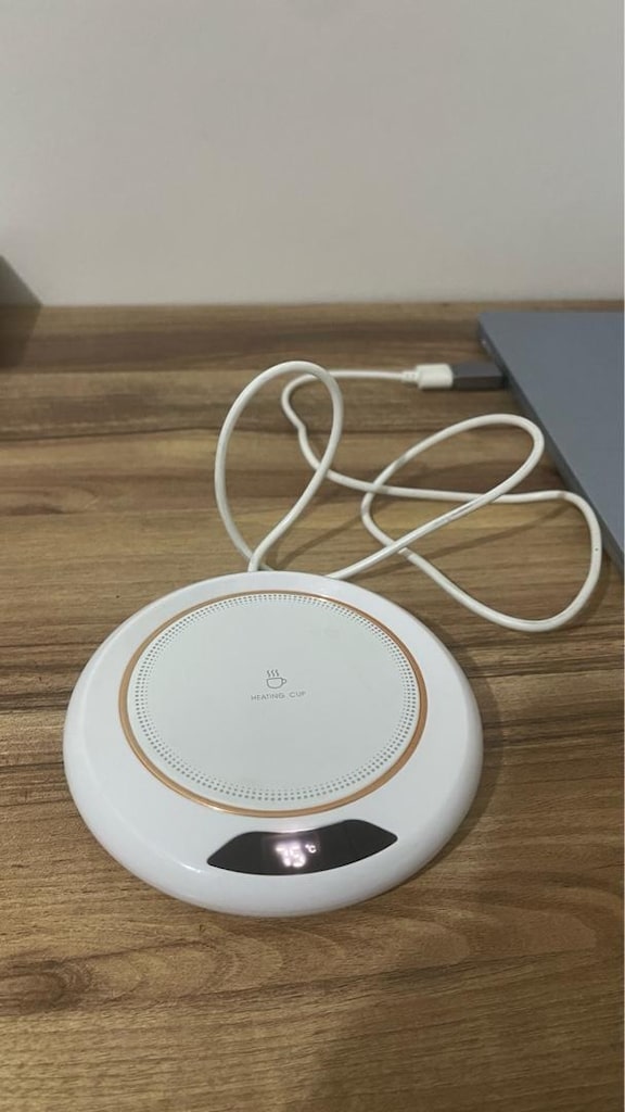 Minimalist Beyaz Elektrikli bardak altı Isıtıcı usbli - 5