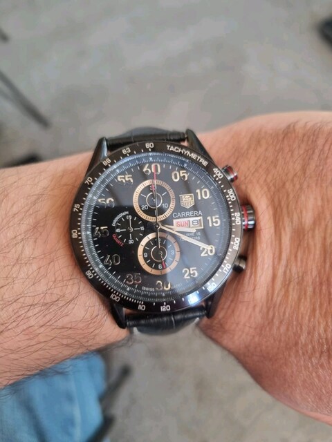 tagheuer erkek saat pilli