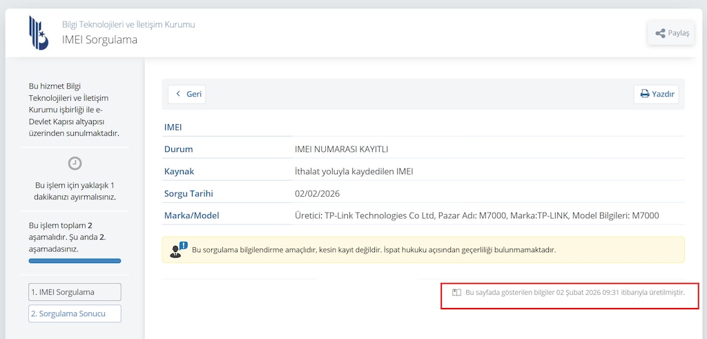 TP-Link 300 Mbps 4G Taşınabilir Modem (M7000) - 6