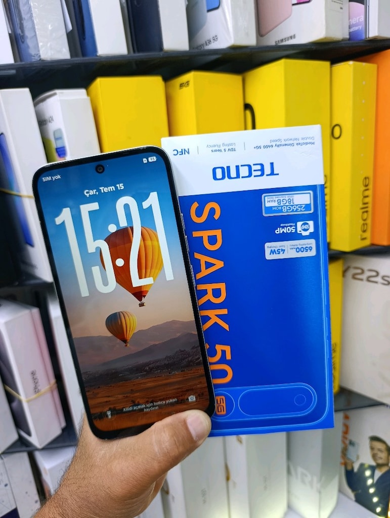 PIRIL PIRIL TECNO SPARK 50 5G 256 GB 6 GB RAM 50 MP KAMERA 6500 MAH BA - 2