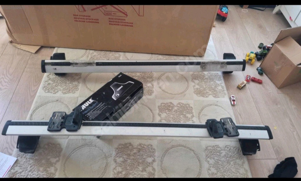 TCHULE TAŞIYICI AYAK VE TAŞIYICI BARLAR Thule Wingbar + Rapid System 7 - 2
