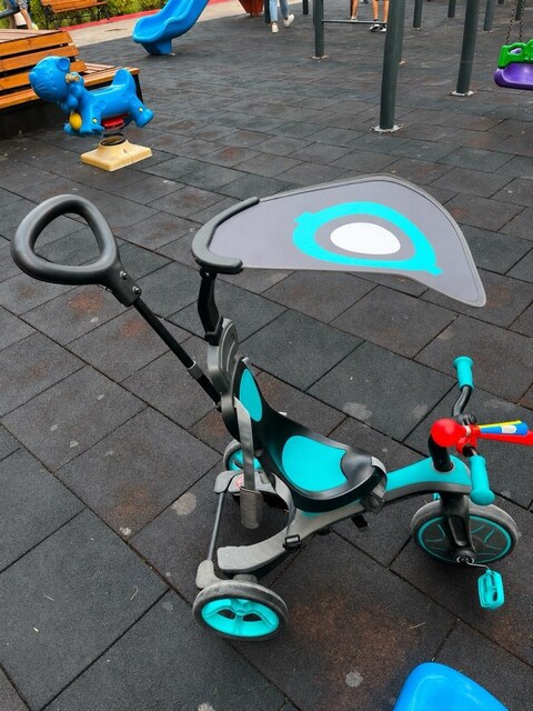Globber explorer 4 in 1 mavi bisiklet