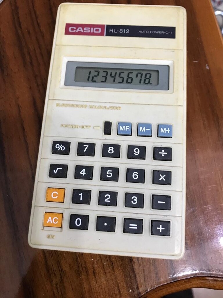 CASIO HL-812 SERİSİ HESAP MAKİNESİ - 3