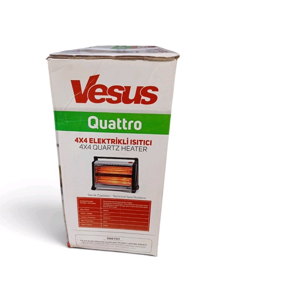 4x4 Quartz Isıtıcı Soba 1800W - 3