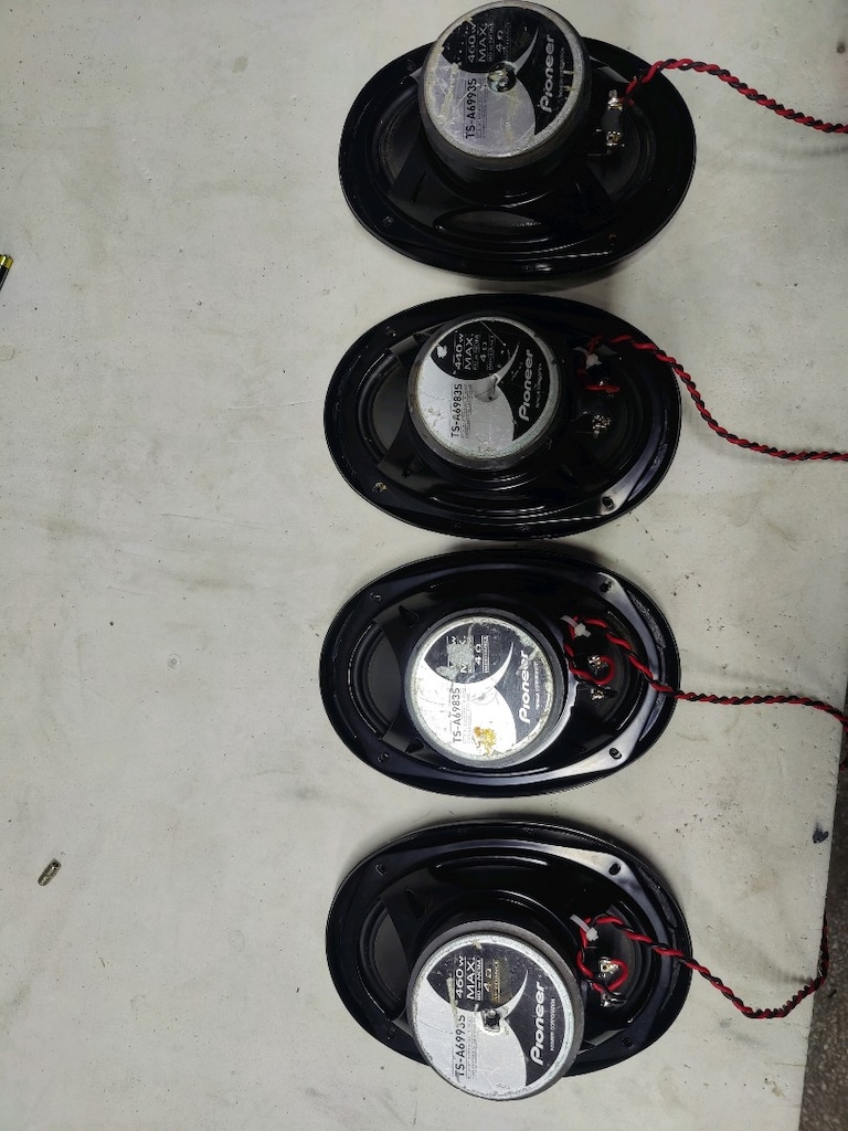 oto ses sistemi Pioneer teyp+hoparlör+Jameson amfi - 8