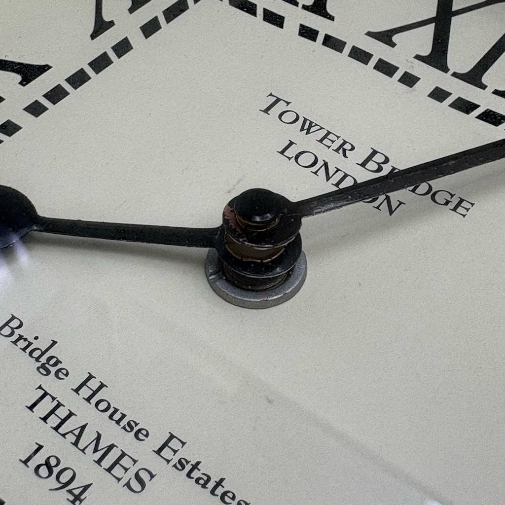 Vintage TOWER BRİDGE Masa saati - 8
