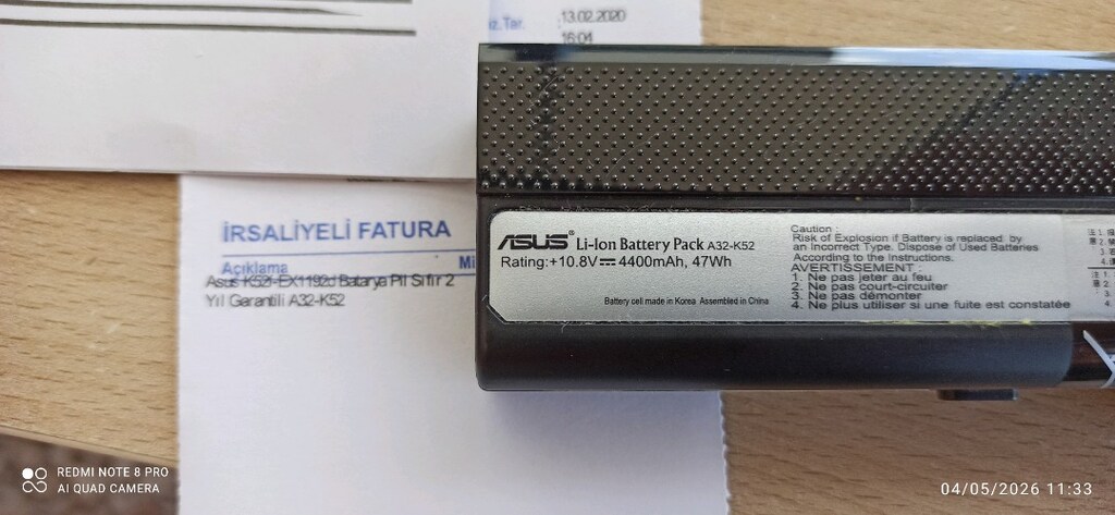 Asus batarya - 6