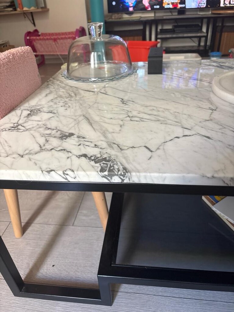 Özel Üretim Arabescato Corchia Mermer Orta Sehpa 120x80