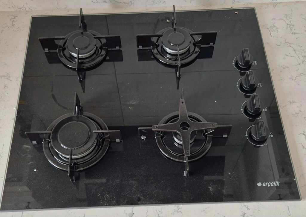 Arçelik Siyah Cam Ankastre 3lü Set - 4