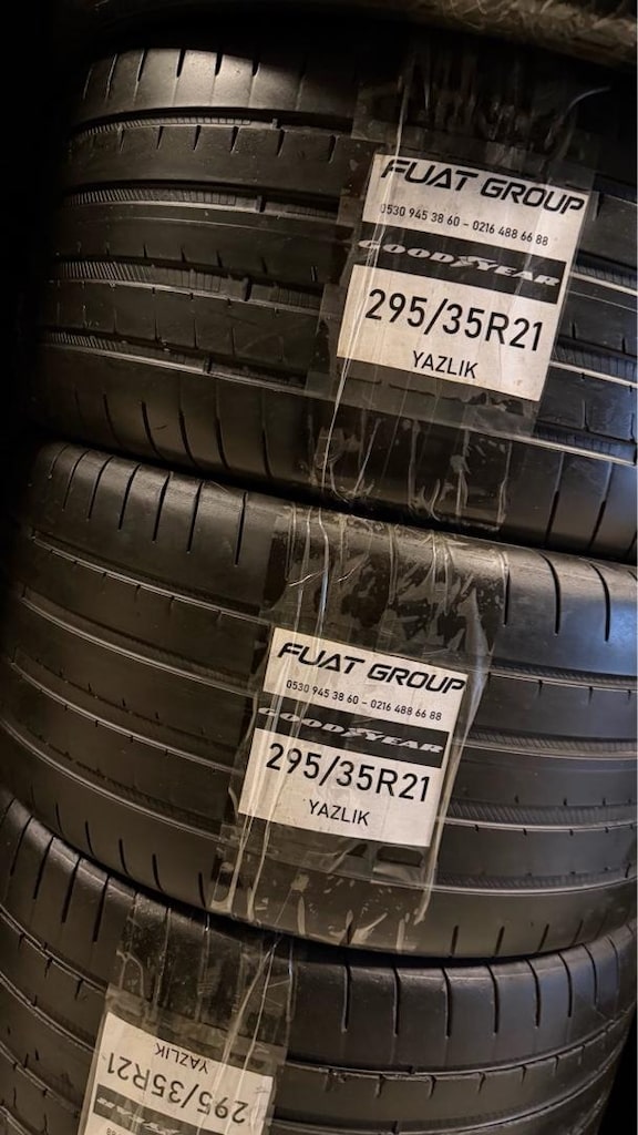 295 35 21 GOODYEAR YAZ LASTİĞİ ÇOK İYİ DURUMDA - 2