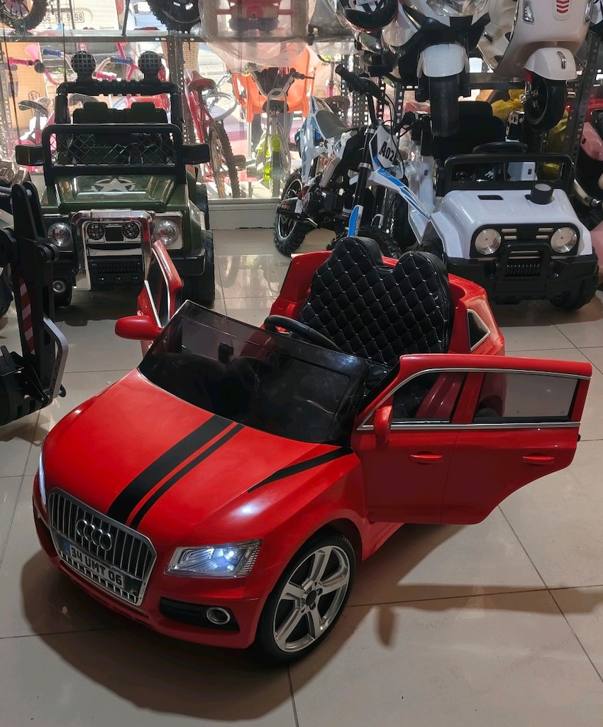 AnkaCar ÇOCUK OTO GALERİ (12+12 2 MOTOR )3 İLERİ KUMANDALI AKÜLÜ ARABA - 8