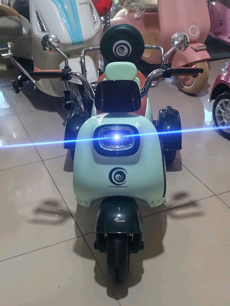 YENİ ÜRÜN 2026 2 KİŞİLİK VESPA 12+12 KUMANDALI&MANUEL AKÜLÜ ARABA SCTR - 2