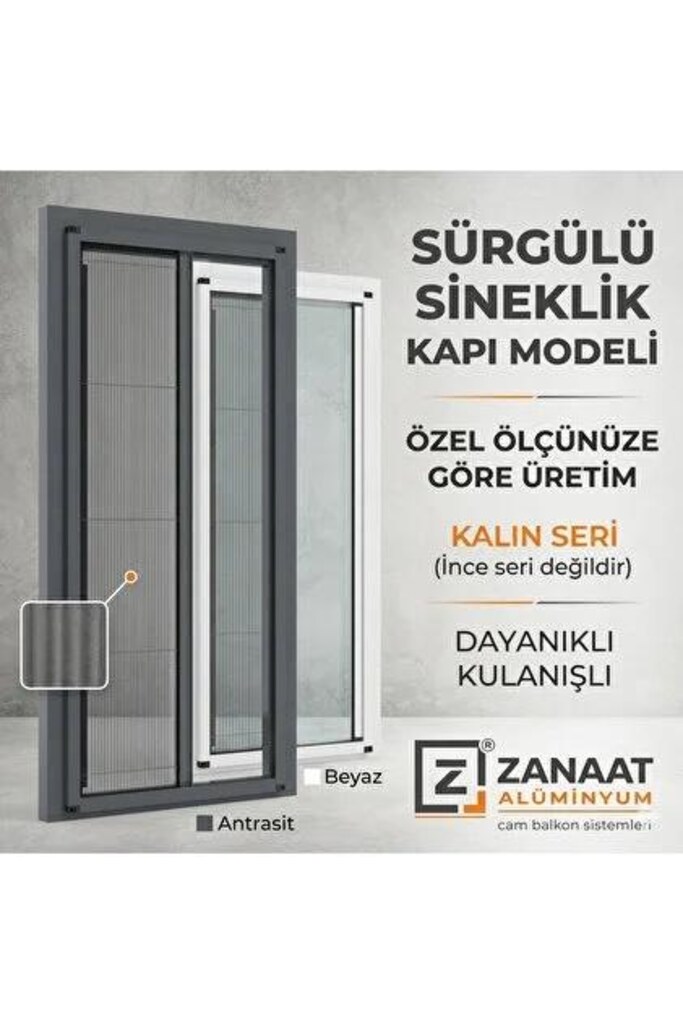 izmir içi sineklik sürgülü sineklik - 2