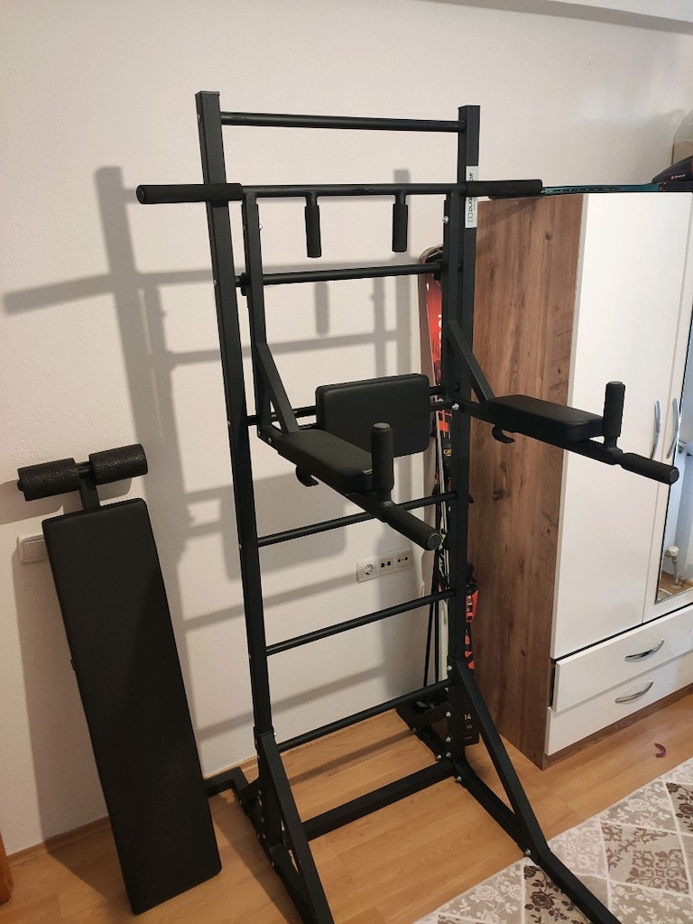 barfiks, dips, leg raise, bench - 3