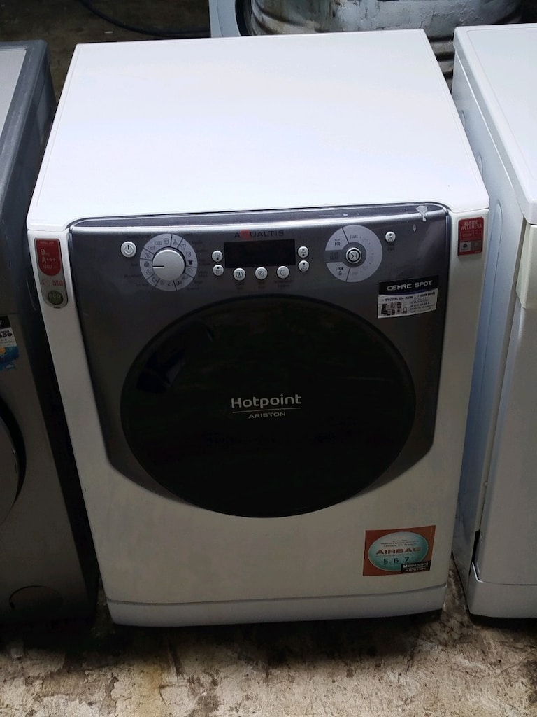 AQUALTİS 9 KG ÇAMAŞIR MAKİNESİ İZMİR İÇİ 3 AY GARANTİMİZ VARDIR - 10